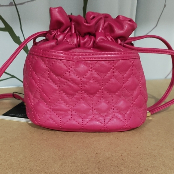 PurseN Fuchsia Quilted Mini Jewelry Travel Bag - Picture 2 of 8